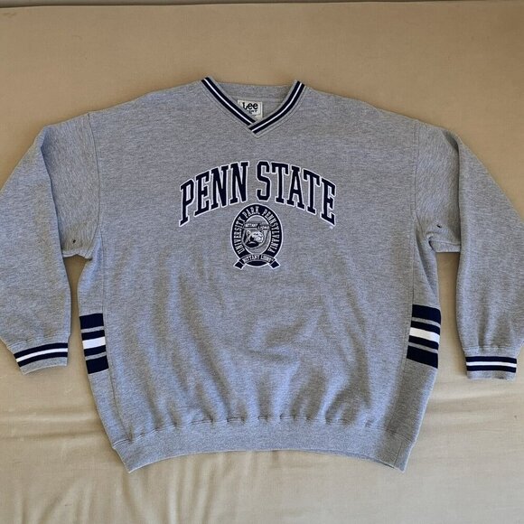 Vintage Penn State Nittany Lions Lee Sport Sweatshirt NCAA Embroidered Mens XXL - Picture 2 of 16
